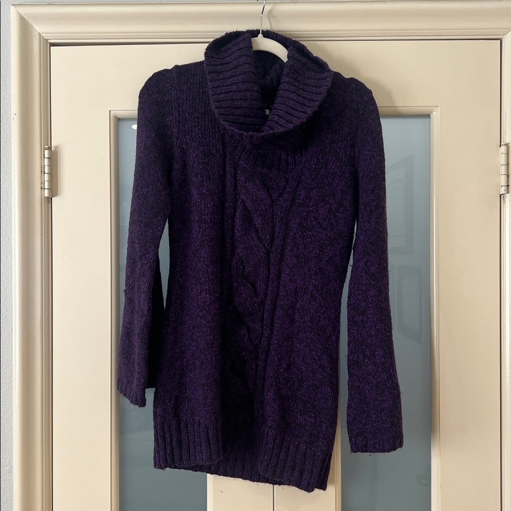 BRAND NEW I.N.C. Deep Purple Women's Turtleneck Sweater